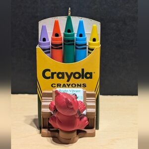 Crayola Crayons Bright Vibrant Colors 1991 Collectors Christmas Tree Ornament